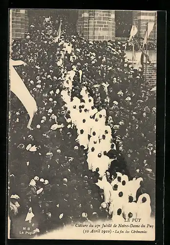 AK Le Puy, Cloture du 27e Jubilé de Notre-Dame du Puy