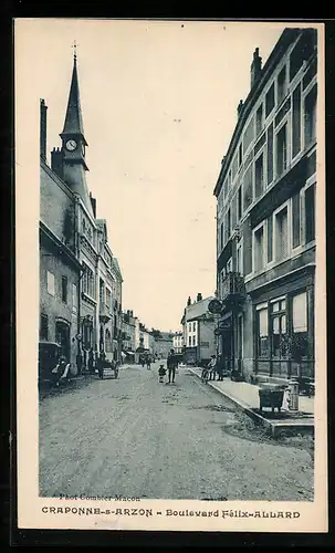 AK Craponne-s-Arzon, Boulevard Felix-Allard