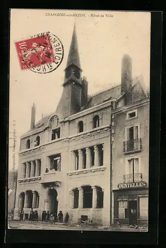 AK Craponne-sur-Arzon, Hotel de Ville