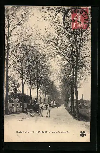 AK Brioude, Avenue de Lamothe