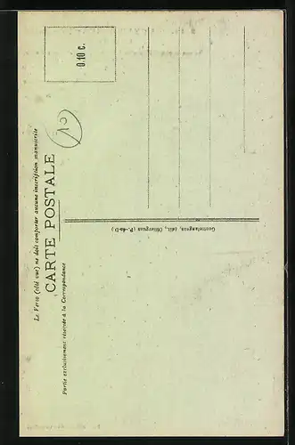 AK La Chaise-Dieu, Maison attenant d'un côté á l'abbaye, Café du Progrés