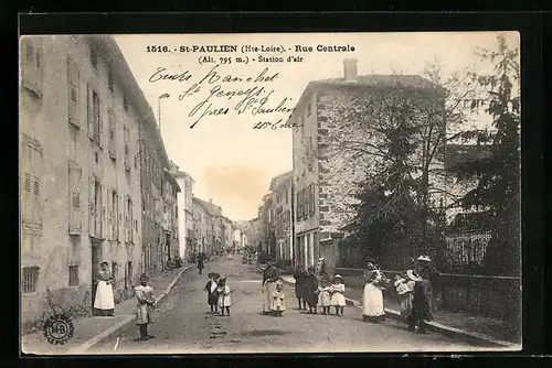 AK St-Paulien, Rue Centrale