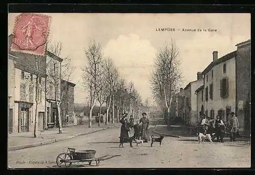 AK Lempdes, Avenue de la Gare