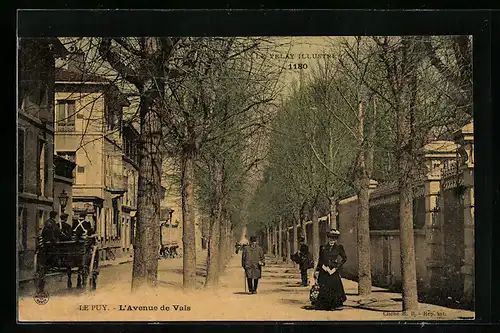 AK Le Puy, L`Avenue de Vals