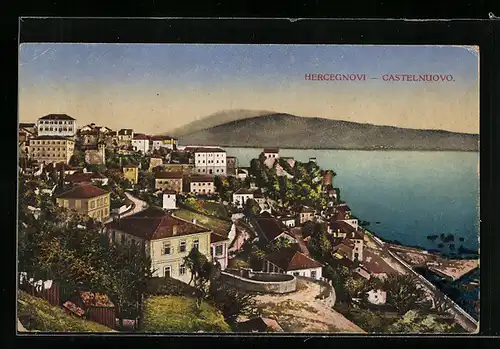 AK Hercegnovi /Castelnuovo, Ortspartie am Wasser