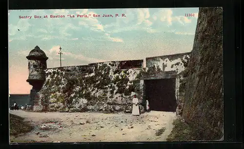 AK San Juan, Sentry Box at Bastion La Perla