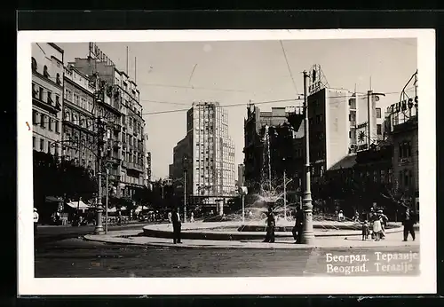 AK Beograd, Terazije, Zentralplatz