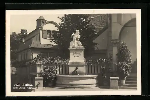AK Herisau, Soldatendenkmal