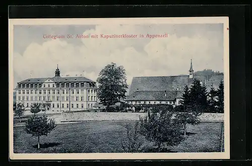 AK Appenzell, Collegium St. Anton mit Kapuzinerkloster