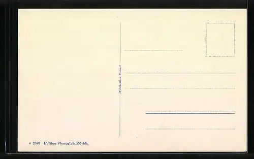 AK Stein am Rhein, Rathausplatz mit Brunnen