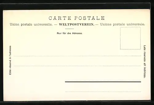 AK Meilen, Ortsansicht mit Eisenbahnstrecke und Alpen