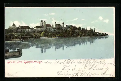 AK Rapperswyl, Ort mit Gewässer