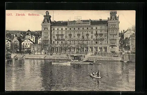 AK Zürich, Grand Hotel Bellevue