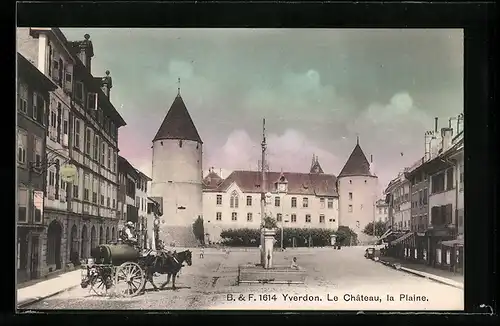 AK Yverdon, Le Château, la Plaine