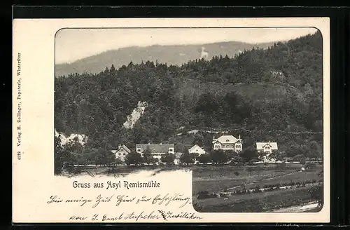 AK Rämismühle, Blick zum Ort