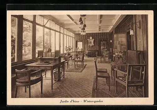 AK Lausanne, Alexandra Grand Hotel, Jardin d`hiver