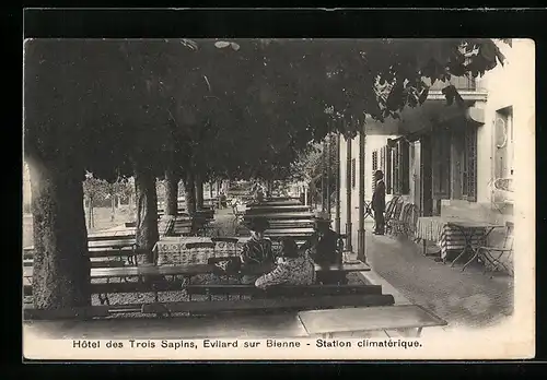 AK Bienne, Hôtel des Trois Sapins, Station climatérique
