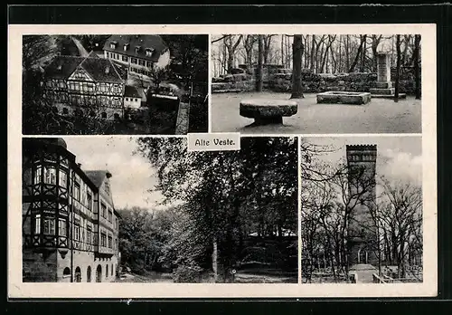 AK Zirndorf, Restaurant und Kurhaus Alte Veste