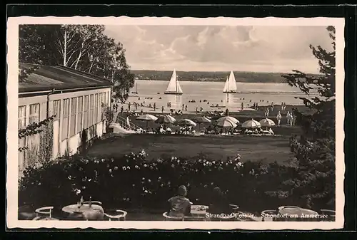 AK Schondorf am Ammersee, Strandbad Forster