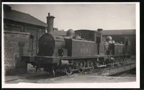 AK Lokomotive 9290, LNER, englische Eisenbahn