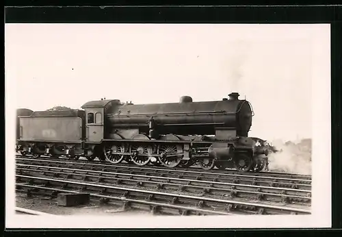 AK Lokomotive 845, englische Eisenbahn