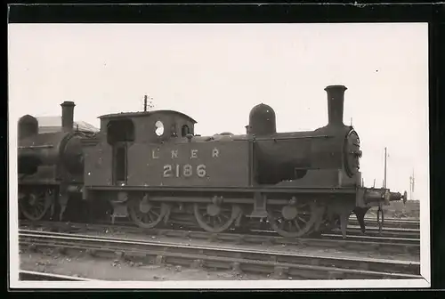AK Lokomotive der LNER 2186, englische Eisenbahn