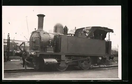 AK Lokomotive der englischen Eisenbahn