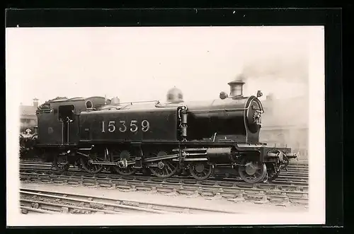 AK Lokomotive 15359, englische Eisenbahn
