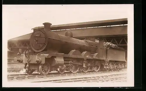 AK Lokomotive 14667, englische Eisenbahn