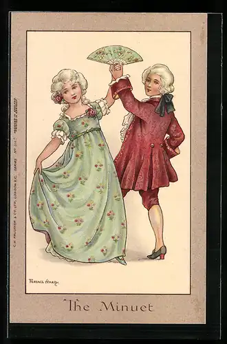 Künstler-AK Florence Hardy: The Minuet, Tanz