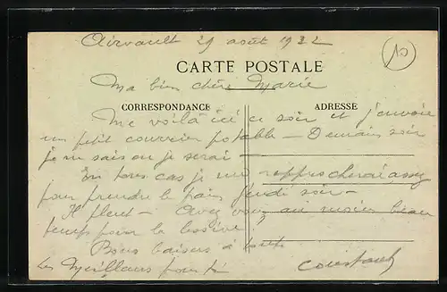 AK Airvault, Place des Promenades et l`Hospice