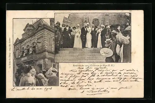 AK La Mothe-Saint-Heray, Rosieres de 1903