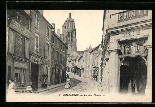 AK Bressuire, La Rue Gambetta