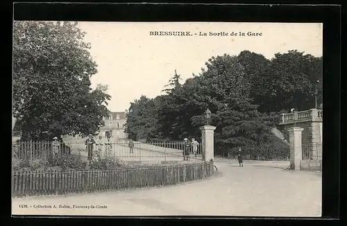 AK Bressuire, La Sortie de la Gare