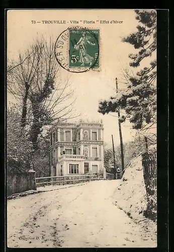 AK Trouville, Villa Floria, Hiver