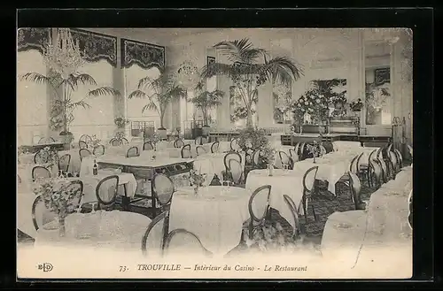 AK Trouville, Interieur du Casino, Le Restaurant