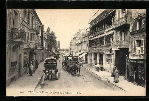 AK Trouville, La Route de Touques