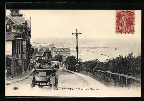 AK Trouville, Vue Generale