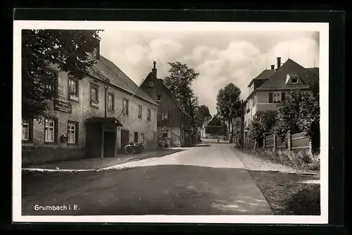 AK Grumbach i. Erzgeb., Restaurant zur heiteren Laune