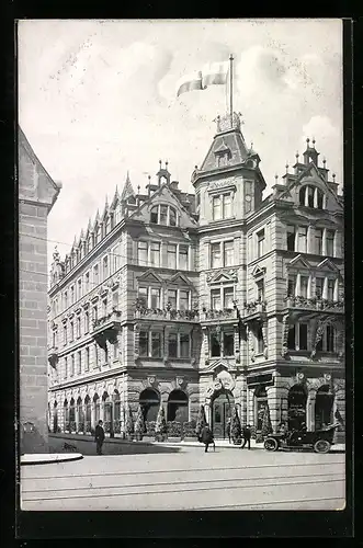 AK Nürnberg, Partie am Hotel Monopol