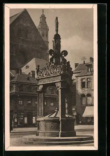 AK Mainz, Marktbrunnen