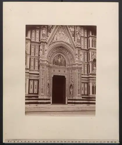 Fotografie unbekannter Fotograf, Ansicht Florenz - Firenze, S. Maria Del Fiore (Porta)