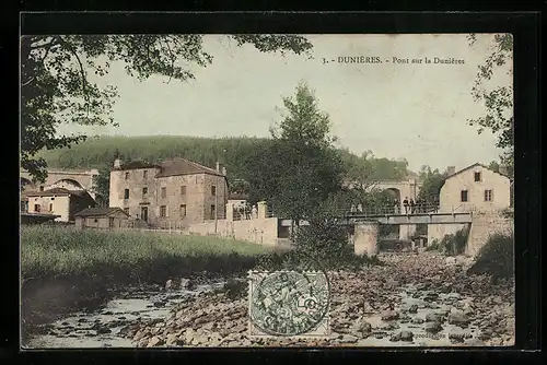 AK Dunières, Pont sur la Dunières