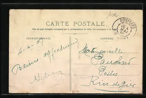 AK Dunières, Pont sur la Dunières