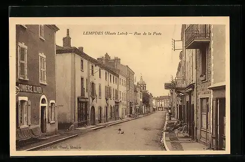 AK Lempdes, Rue de la Poste