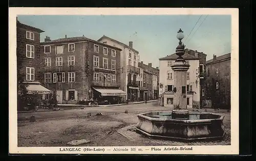AK Langeac, Place Aristide-Briand