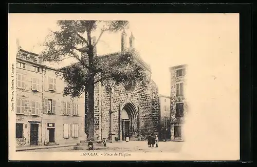 AK Langeac, Place de l`Eglise