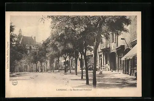 AK Langeac, Le Boulevard National