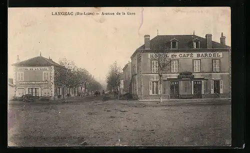 AK Langeac, Avenue de la Gare