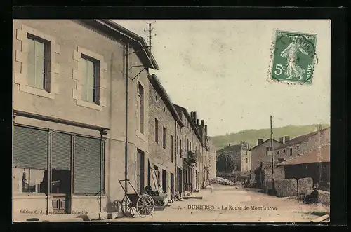 AK Dunières, La Route de Montfaucon